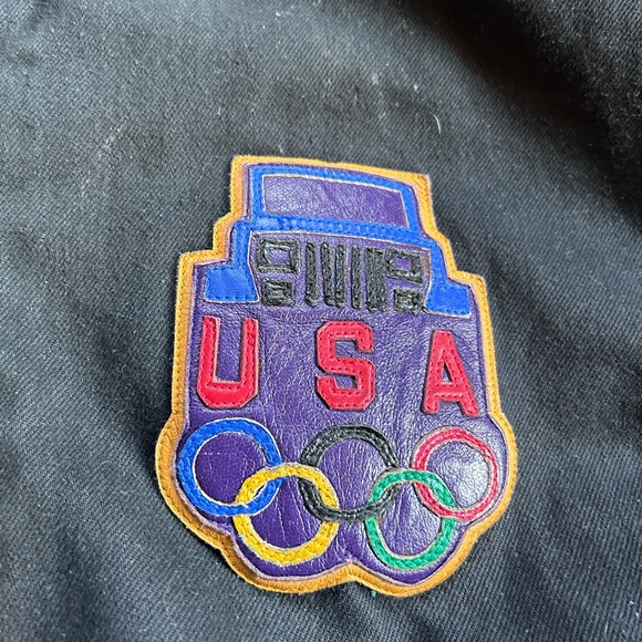 VTG Jeff Hamilton USA Olympics Special Edition Jeep Global Latitudes Jacket XL - Picture 7 of 16